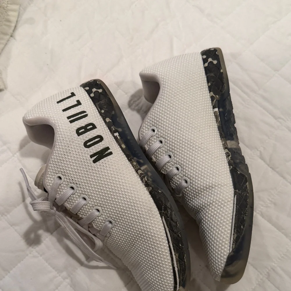 NOBULL Women's  White Sneakers - Picture 3 of 5